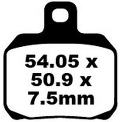 Placute frana EBC SFA ORG SCOOTER SFA266 Placute frana EBC SFA ORG SCOOTER SFA266