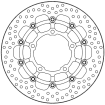 Disc frana fata MOTO-MASTER BRAKE DISC FRONT HALO R HONDA CRF 1100 L ABS 22 Disc frana fata MOTO-MASTER BRAKE DISC FRONT HALO R HONDA CRF 1100 L ABS 22 thumb