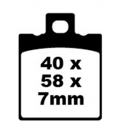 Placute frana EBC SFA ORG SCOOTER SFA047