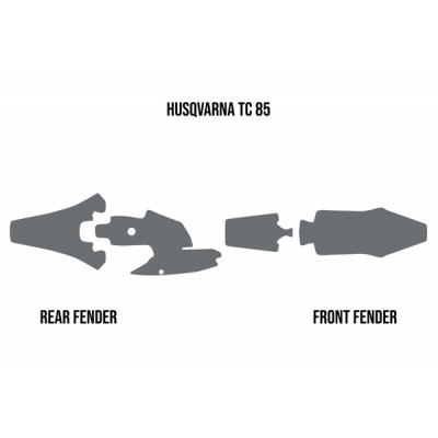 Protectii murdarie - HUSQVARNA TC 85 18- Protectii murdarie - HUSQVARNA TC 85 18-