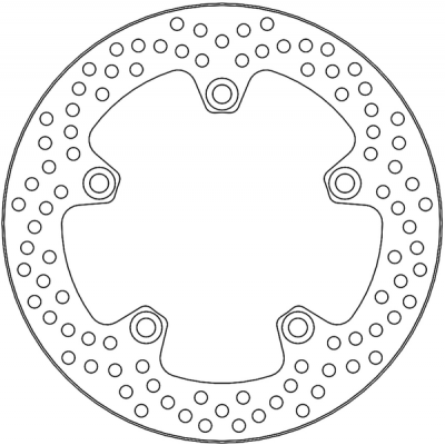 Disc frana MOTO-MASTER BRAKE ROTOR FIX ROUND SUZUKI	GSX-R 1000 R ABS 23