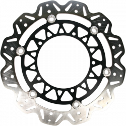 Disc frana fata EBC FLT VEE WAVE BLK FR VR2095BLK