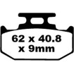Placute fana EBC BRAKE PAD CARBON TT DIRT Placute fana EBC BRAKE PAD CARBON TT DIRT thumb