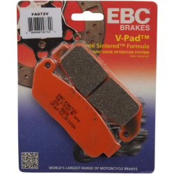 Placute frana EBC VEE SEMISNTRD FA672V Placute frana EBC VEE SEMISNTRD FA672V