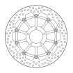 Disc frana MOTO-MASTER BRAKE ROTOR ROUND DUCATI STREETFIGHTER V4 1100 ABS Disc frana MOTO-MASTER BRAKE ROTOR ROUND DUCATI STREETFIGHTER V4 1100 ABS thumb