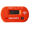 Ceas moto HOUR METER cu Wireless ORANGE thumb