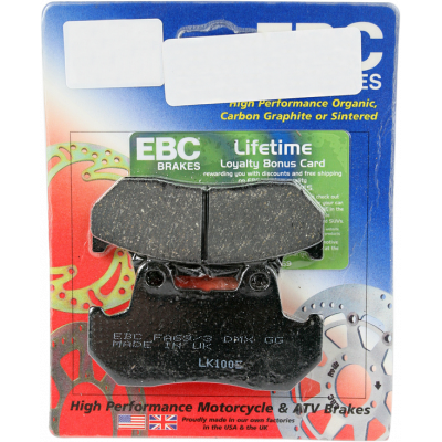 Placute frana EBC FA SER ORGANIC FA069/3