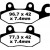 Placute fana EBC BRAKE PAD CARBON TT DIRT thumb