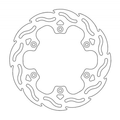 Disc frana MOTO-MASTER FLAME REAR DISC TRIUMPH