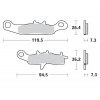 Placute frana MOTO-MASTER MM BRAKEPAD 093911