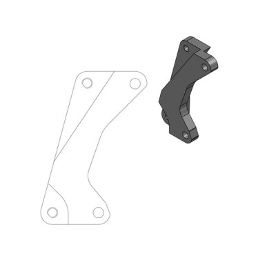 Clemă pentru adaptor MOTO-MASTER MM SUPERMOTARD STR ADAPTE YZ 450 F 04