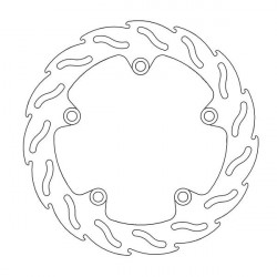 Disc frana MOTO-MASTER BRAKE ROTOR FIX FLAME RIGHT YAMAHA YZF-R7 ABS 22