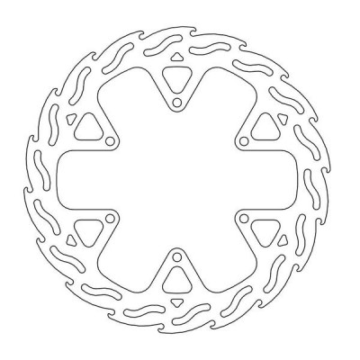Disc frana MOTO-MASTER FLAME DISC FRONT FIX WR 125 X