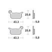Placute frana MOTO-MASTER MM BRAKEPAD 094711 Placute frana MOTO-MASTER MM BRAKEPAD 094711 thumb