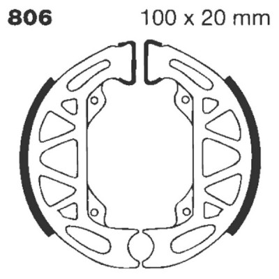 Saboti frana EBC 806 Saboti frana EBC 806