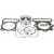 Kit piston WISECO PISTON KIT W/GASKETS XR 250 L 04 thumb