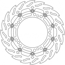 Disc frana MOTO-MASTER BRAKE ROTOR FLAME 5.5MM