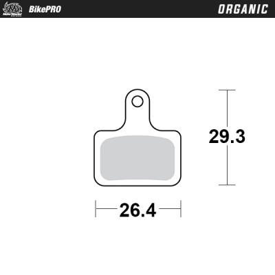 Placute frana MOTO-MASTER BRAKE PAD ORGANIC x