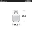 Placute frana MOTO-MASTER BRAKE PAD ORGANIC \ thumb