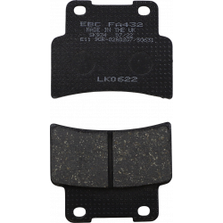 Placute frana EBC FA SER ORGANIC FA432