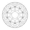 Disc frana MOTO-MASTER BRAKE ROTOR FLOAT ROUND L/R. Disc frana MOTO-MASTER BRAKE ROTOR FLOAT ROUND L/R. thumb