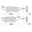 Placute frana MOTO-MASTER MM BRAKEPAD 094911 Placute frana MOTO-MASTER MM BRAKEPAD 094911 thumb