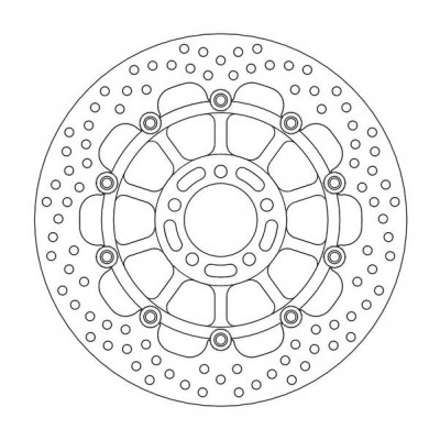 Disc frana MOTO-MASTER HALO FRONT DISC KAWASAKI ZRX 1200 R 06