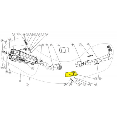 Releu termic AKRAPOVIC SS P-HSYA14 Releu termic AKRAPOVIC SS P-HSYA14