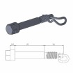 Șuruburi pentru plăcuțe de frână  MOTO-MASTER BRAKE CALIPER PIN HUSQVARNA TC 50 23 thumb