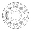 Disc frana fata MOTO-MASTER BRAKE DISC FLOAT HALO PRO SUZUKI GSX-R 1000 R ABS 20-23 thumb