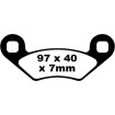 Placute fana EBC BRAKE PAD CARBON TT DIRT Placute fana EBC BRAKE PAD CARBON TT DIRT thumb