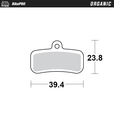 Placute frana MOTO-MASTER BRAKE PAD ORGANIC s