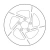 Disc frana MOTO-MASTER BRAKE ROTOR FIX ROUND RIGHT Harley Davidson FXLRS 1923 ABS