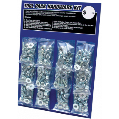 Set de suruburi cu piulite MOTION PRO HARDWARE KIT ZINC 12PK