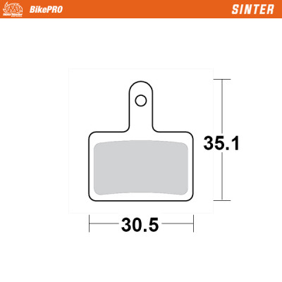Placute frana MOTO-MASTER BRAKE PAD SINTER x