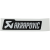 Stiker AKRAPOVIC MONO AL BLK