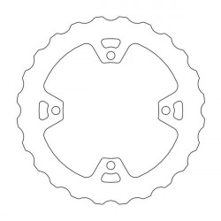 Disc de frana MOTO-MASTER BRAKE ROTOR FIX WAVE MUD SUZUKI RM-Z 450 21-23