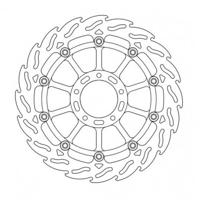 Disc frana MOTO-MASTER FLAME LEFT FRONT DISC DUCATI
