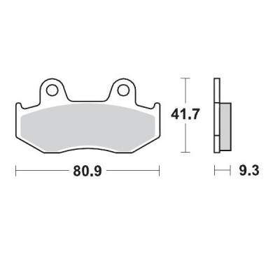 Placute frana MOTO-MASTER MM BRAKEPAD YAMAHA YFM 700 R 23