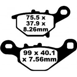 Placute frana EBC CARBON TT DIRT FA401TT Placute frana EBC CARBON TT DIRT FA401TT