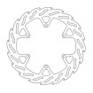 Disc frana MOTO-MASTER BRAKE ROTOR FIX FLAME LEFT YAMAHA VP 250 16 thumb