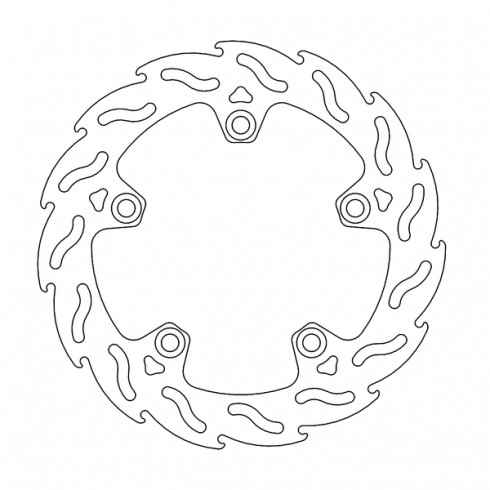 Disc frana MOTO-MASTER BRAKE ROTOR FIX FLAME SUZUKI SV 650 ABS 23 Disc frana MOTO-MASTER BRAKE ROTOR FIX FLAME SUZUKI SV 650 ABS 23