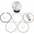 Kit piston WISECO PISTON KIT SEADOO RXT 260 10-15 thumb