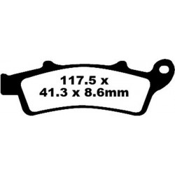 Placute frana EBC SFA ORG SCOOTER SFA324 Placute frana EBC SFA ORG SCOOTER SFA324