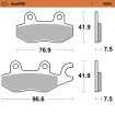 Placute frana MOTO-MASTER BRAKE PAD SINTER KAWASAKI Z 400 ABS 23 Placute frana MOTO-MASTER BRAKE PAD SINTER KAWASAKI Z 400 ABS 23 thumb