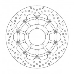 Disc frana MOTO-MASTER HALO FRONT DISC TRIUMPH STREET TRIPLE 675 Disc frana MOTO-MASTER HALO FRONT DISC TRIUMPH STREET TRIPLE 675