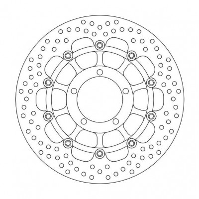 Disc frana MOTO-MASTER HALO FRONT DISC TRIUMPH STREET TRIPLE 675