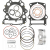 Kit piston WISECO PISTON KIT W/GASKET YFM 660 thumb