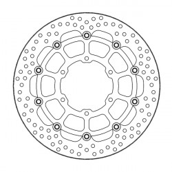 Disc frana MOTO-MASTER BRAKE ROTOR FLOAT ROUND GSX-R 1000 R ABS