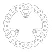 Disc frana MOTO-MASTER BRAKE ROTOR SCOOTER NITRO SUZUKI UH 200 thumb